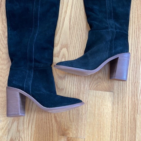 Madewell Jimi Over the Knee Boot Suede NEW size 7 - Picture 4 of 8